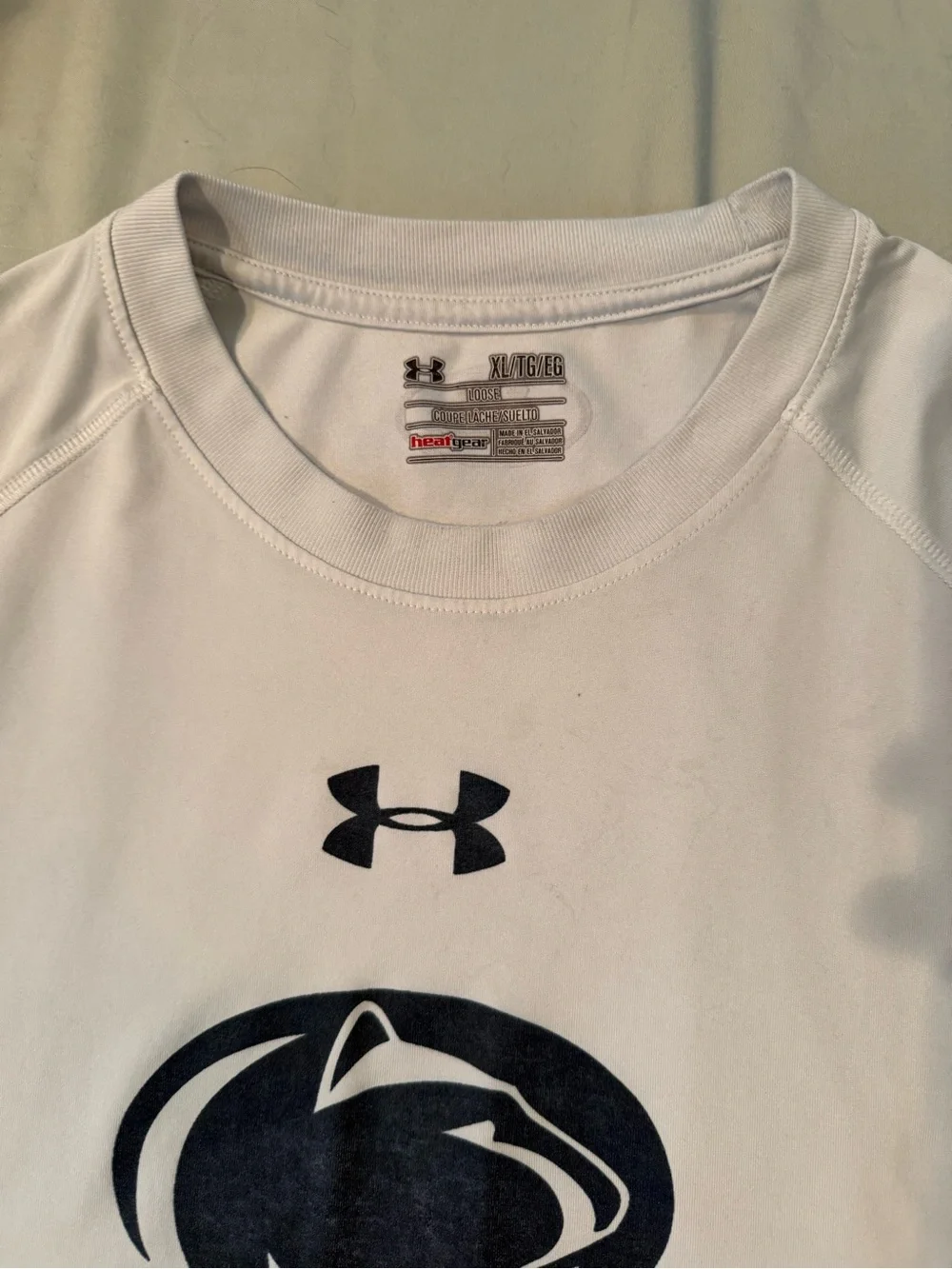 Under Armour men’s xl white logo Penn State shirt. - Picture 1 of 2